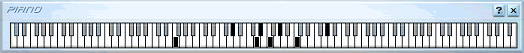 Fenêtre piano